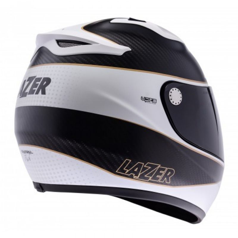 Lazer Kestrel CL Signature Hvit Carbon helhjelm (ikke intercom klar)