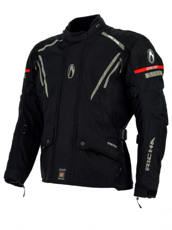 Richa Cyclone Gore-Tex Jakke Svart MC-jakke