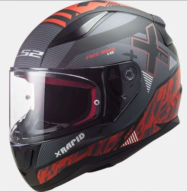 Hovedbilde LS2 FF353 Rapid Xtreet Rød/Svart/Grå