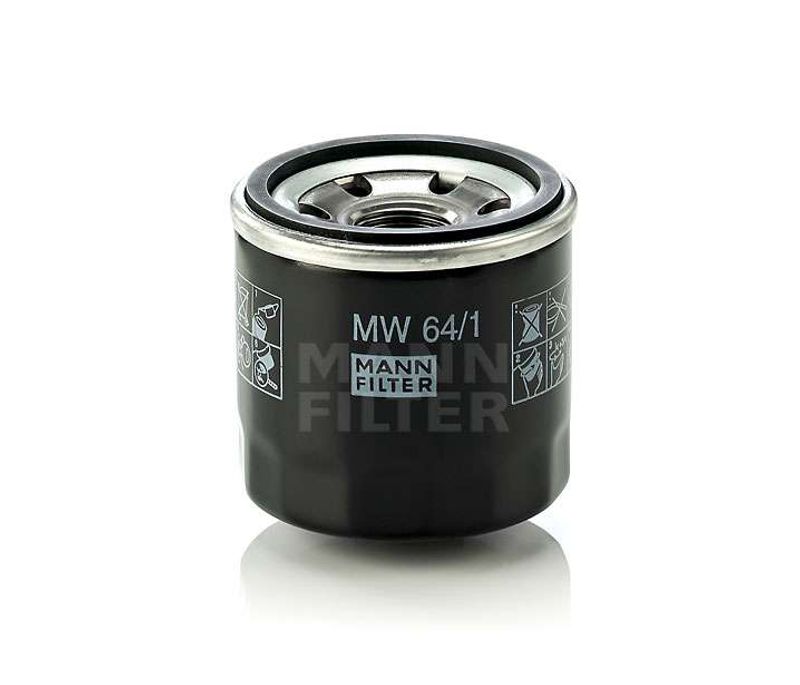 OLJEFILTER MC/BÅT MW64/1 HONDA. MANN-filter