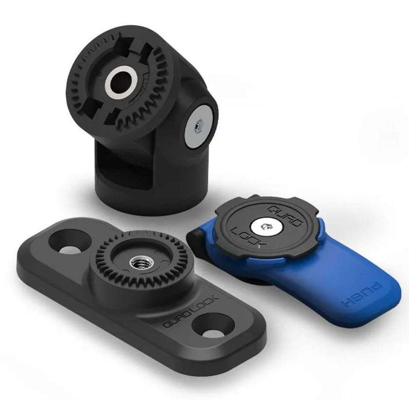 Quad Lock 360 Scooter Mounting Kit - Base/Adaptor/Head
