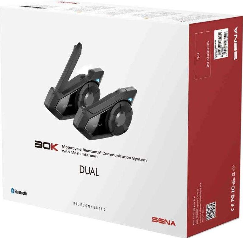 Sena 30K Mesh Intercom HD-speakers Duopack