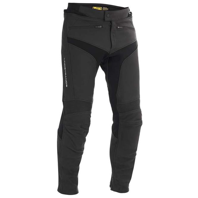 Hovedbilde Lindstrands Skinnbukse Sanden Svart matt Normal AAA lengde L:32