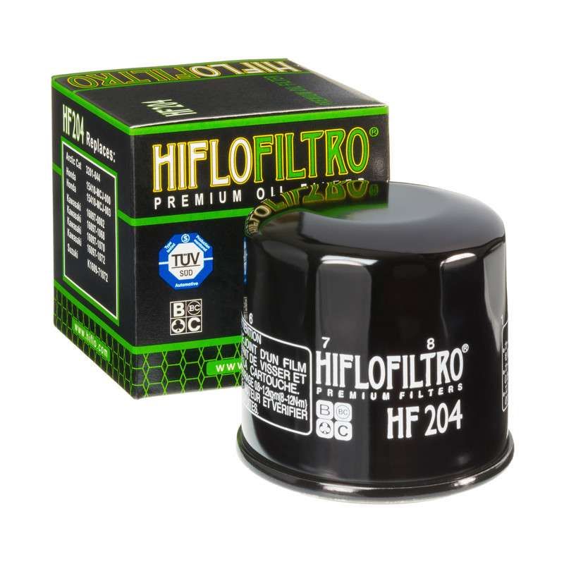 OLJEFILTER MC/BÅT HF204 Honda. Kawasaki, Triumph, Yamaha, MV