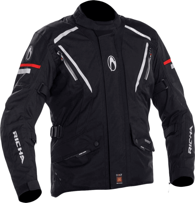 Richa Cyclone Gore-Tex Jakke Svart MC-jakke