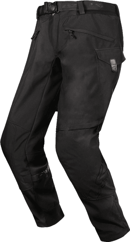LS2 Douglas MC-Bukse Svart i 3-lags Softshell