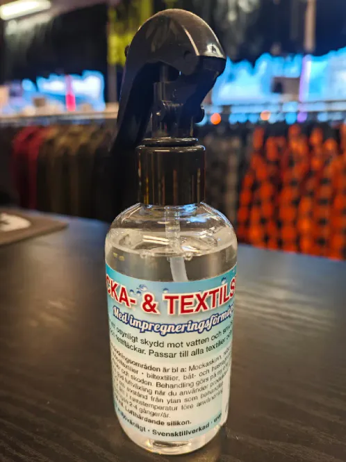 Hovedbilde Mocka- & Textilspray Impregnering med silikon. For mokka og nubuck og ...