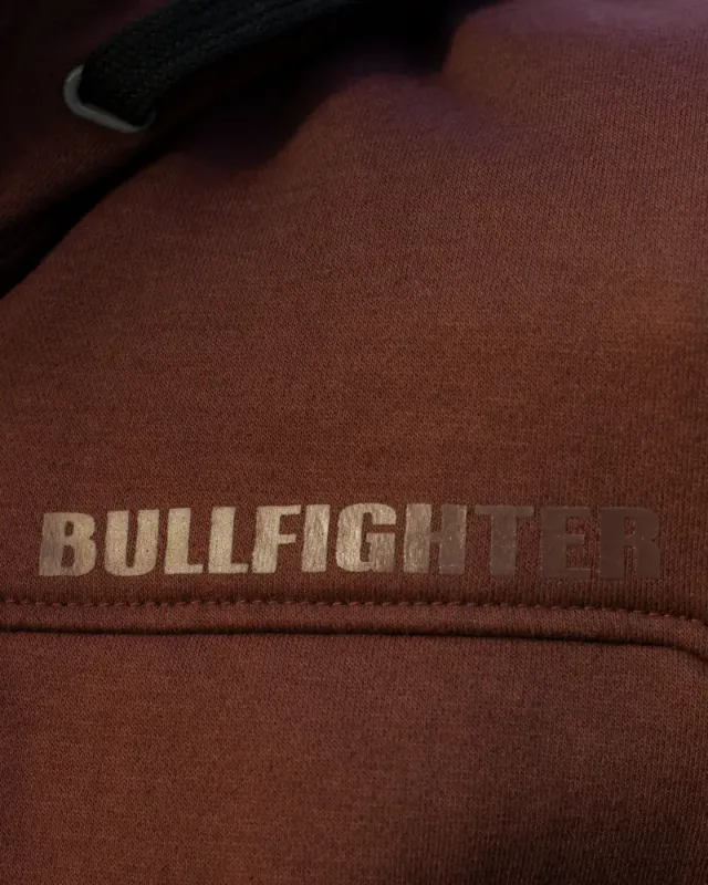 Bullfighter Atlas MC-Hoodie Burgunder