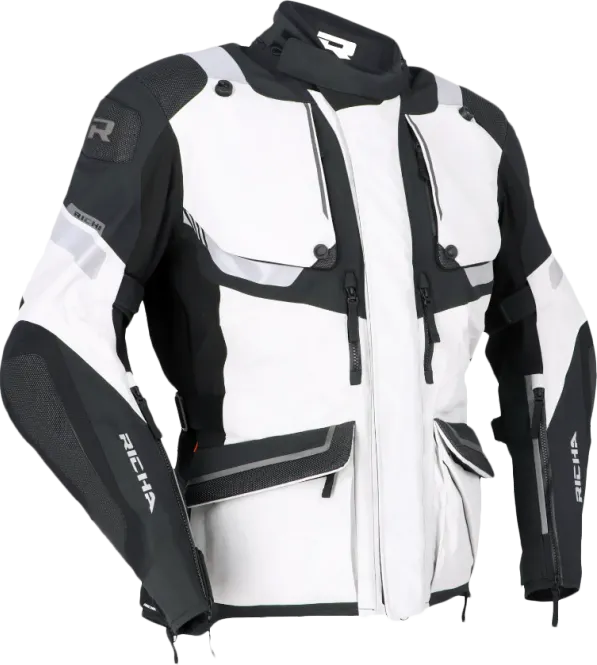 Hovedbilde Richa Armada G-Tex Pro Jakke Grå/Svart MC-jakke