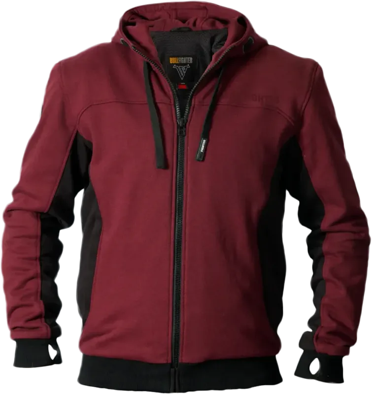 Bullfighter Atlas MC-Hoodie Burgunder