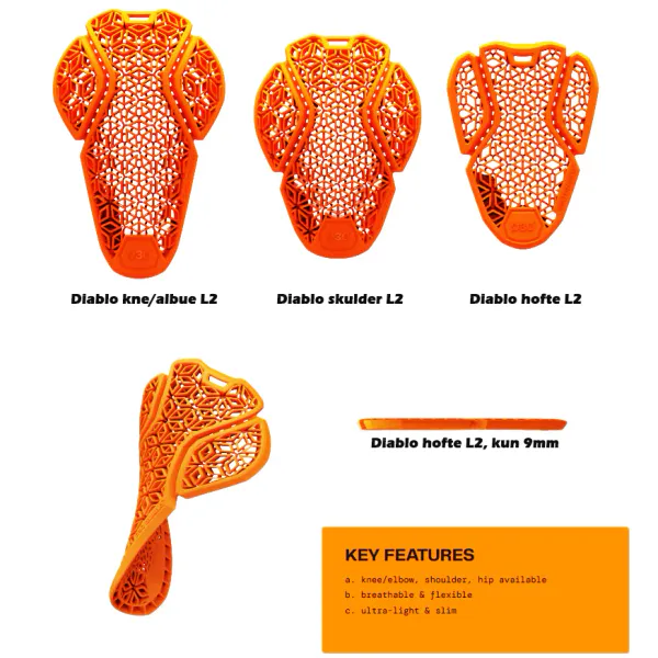 Richa D3O Diablo Hofte Level 2 Beskytter