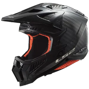 Hovedbilde LS2 MX703 MX-hjelm X-FORCE Phantom Carbon Blank/Gloss Carbon MX ...