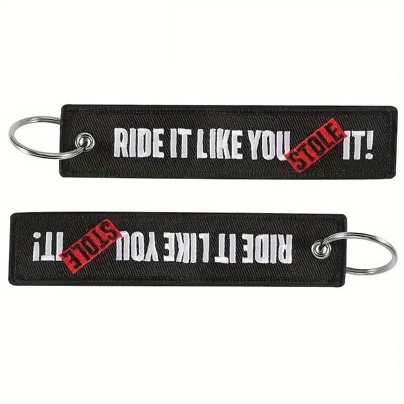 Nøkkelring Ride it like you stole it