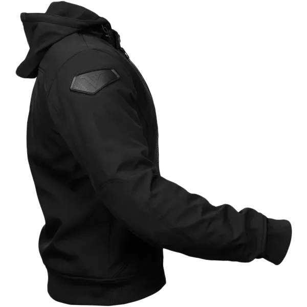 Bullfighter Ghost Softshell MC-Jakke Svart med AA-skli, skulder og albu -beskyttelse 