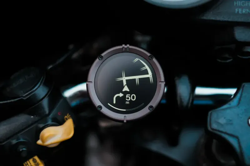 Beeline Moto II Mini-GPS for MC, Svart